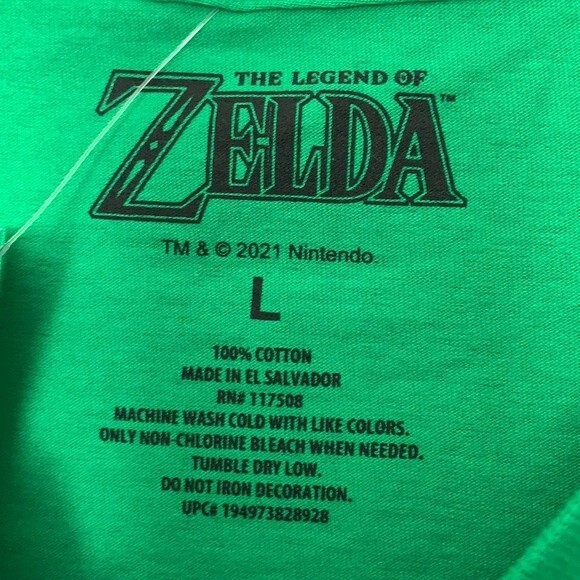 Nintendo The Legend of Zelda men’s tee shirt size large - Picture 4 of 7